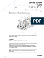 Engine Control Module, Replacement