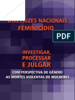 Feminicídio - Diretrizes Nacionais PDF