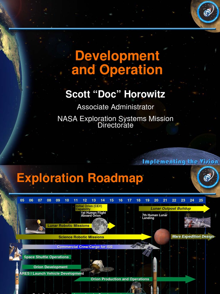 NASA 164266main 2nd Exp Conf 05 DevelopmentAndOperation DrSHorowitz | PDF