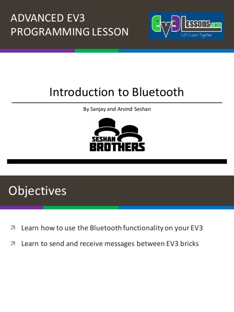 Bluetooth.pdf | Bluetooth | Robot