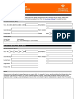 Research Applicant Referee Report