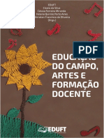 Livro Educação Do Campo, Artes e Formação Docente