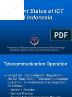 Current Status of ICT of Indonesia
