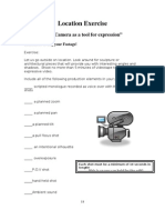 18, Location Exercise Expressive Camera