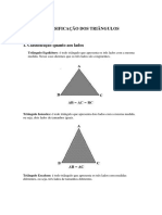 Classificação Dos Triângulos