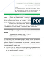 PDF Tecnico Lingua Portuguesa Aula 07