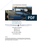 El Agua y Los Contaminantes Industriales 2 PDF