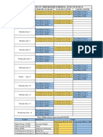 Schedule PDF