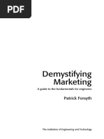 Demystifying Marketing - A Guide To The Fundamentals For Engineers