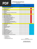 Jadwal Pelaksanaan Kegiatan Audit Internal Tahun 2015