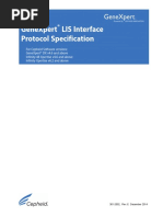 Rev. e Genexpert Lis Protocol Specification