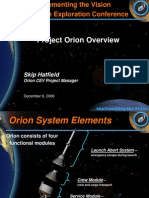 NASA 164293main 2nd Exp Conf 28 ConstellationElements ProjectOrionOverview SHatfield