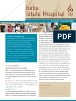 Addis Ababa Fistula Hospital: A Baby and A Fistula