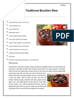 Feijoada: Traditional Brazilian Stew: Ingredients