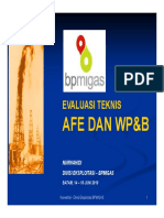 Pak Nurwahidi - BAHAN (FINAL) WP&B Dan AFE Evaluasi Keteknikan, Batam 26-30 Juli 2010 (Compatibility Mode)