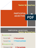 Participal Adjective