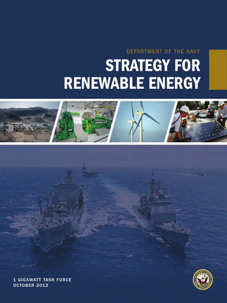 Navy Renewable Energy Strategy 2020 | PDF | Renewable Energy | Wind Power