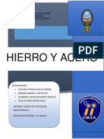 Informe Hieroo y Acero