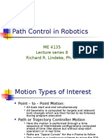Robotic Path Control Techniques