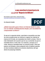 Ganar Dinero Con Programas de Afiliados?