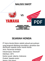 Honda Vs Yamaha