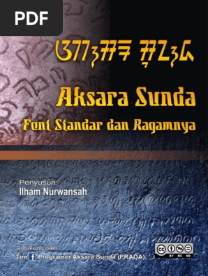 Aksara Sunda Font Standar Dan Ragamnya