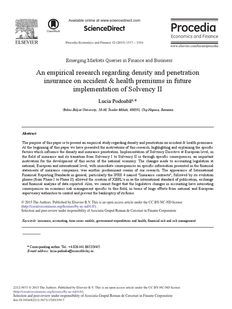 Solvency 2 Pdf Insurance International Financial Reporting Standards