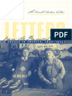 Letters From The Promised Land (1840-1914) Swedes in America (373p) (Inua)