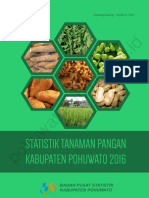 Statistik Tanaman Pangan Kabupaten Pohuwato 2016