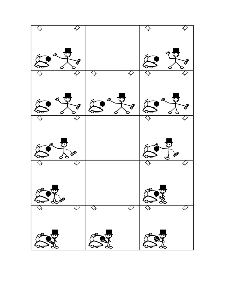 Dan Harlan - Card-Toon Template PDF | PDF