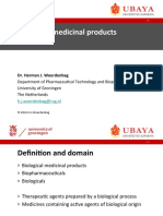 Biological Medicinal Products