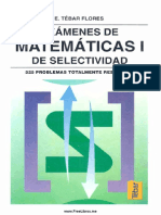 Examenes de Matematicas L de Selectividad PDF