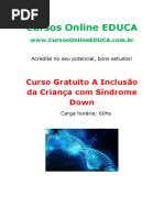 Curso a Inclus o Da Crian a Com s Ndrome 10088
