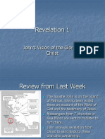 Revelation 1: John's Vision of The Glorified Christ