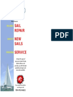 Sail Repair NEW Sails Service: 39 Years in Business