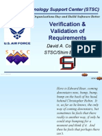 Verification and Validation of Requirements