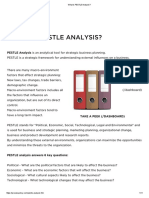 What is PESTLE Analysis