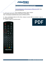 Atualização de firmware DTV-5000