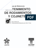 Mantenimiento Rodamientos Cojinetes PDF