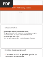  Addressing Modes