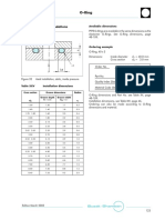 Installation Recommendations: O-Ring