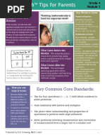 Eureka Math Parent Tips Grade 4 Module 3