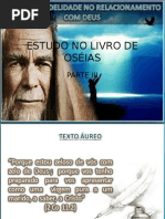 Estudo No Livro de Oséias Parte III