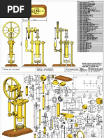 General Arrangement and Bill of Materials Stirling Hot Air Engine