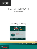 How To Install ETAP 16