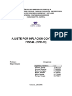 Ajuste Por Inflación Contable Y FISCAL (DPC-10)