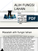 Alih Fungsi Lahan