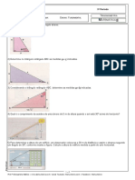 Lista de Exercícios Trigonometria 9º Ano - 2017