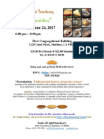 Flyer - Pie Presentation PFRP Fundraiser
