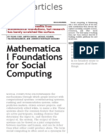 Matematica Social Computing
